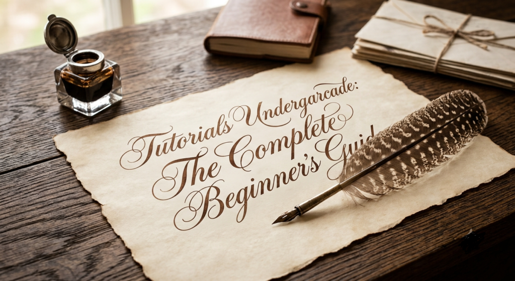 Tutorials Undergarcade